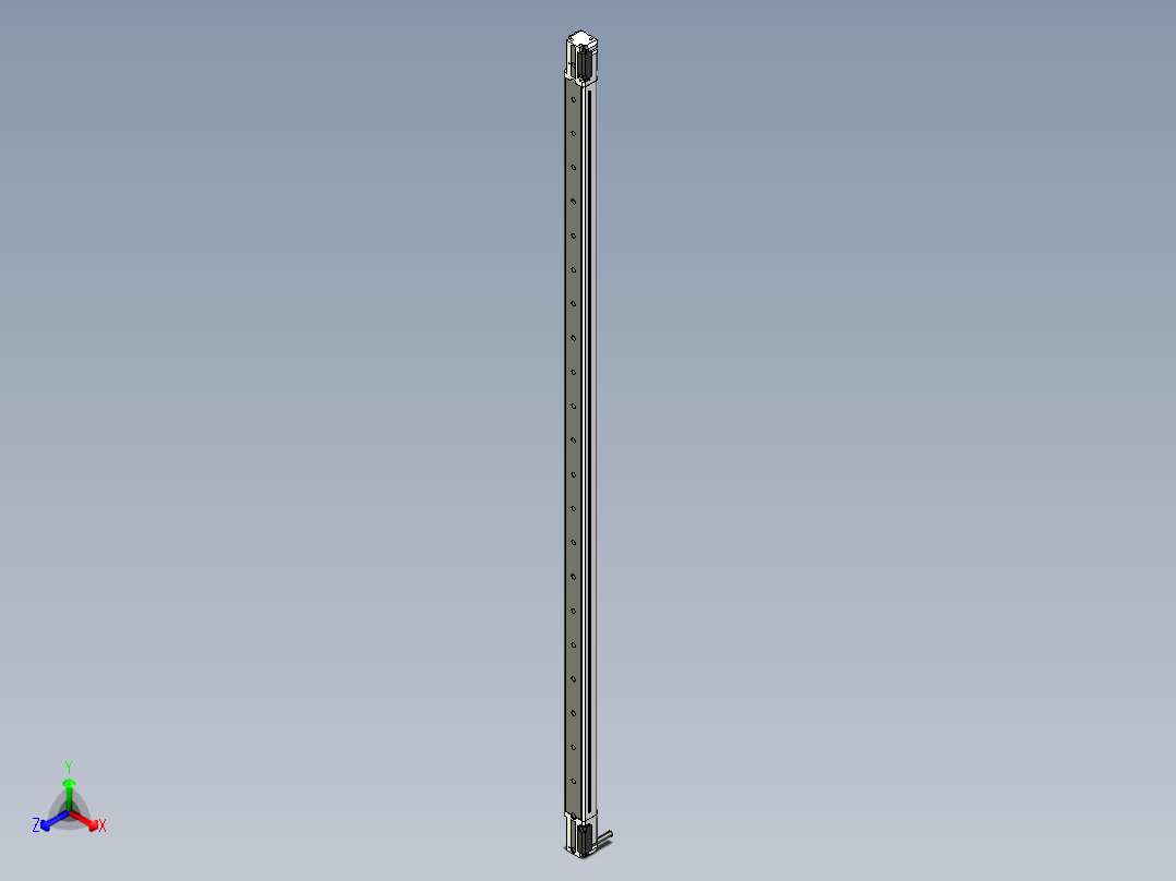 基恩士SL-V24L_T_kc图纸模型主视图