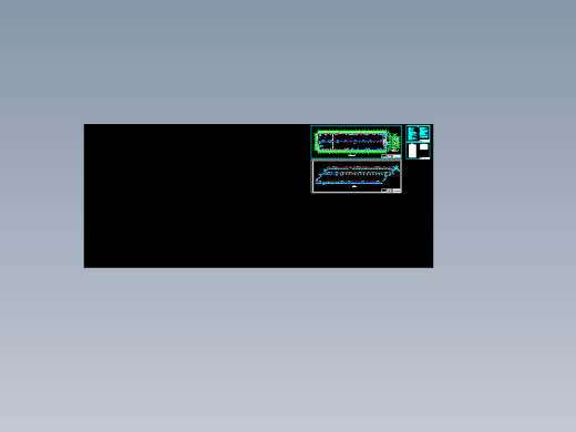 工业厂房上供上回散热器采暖系统暖通设计图