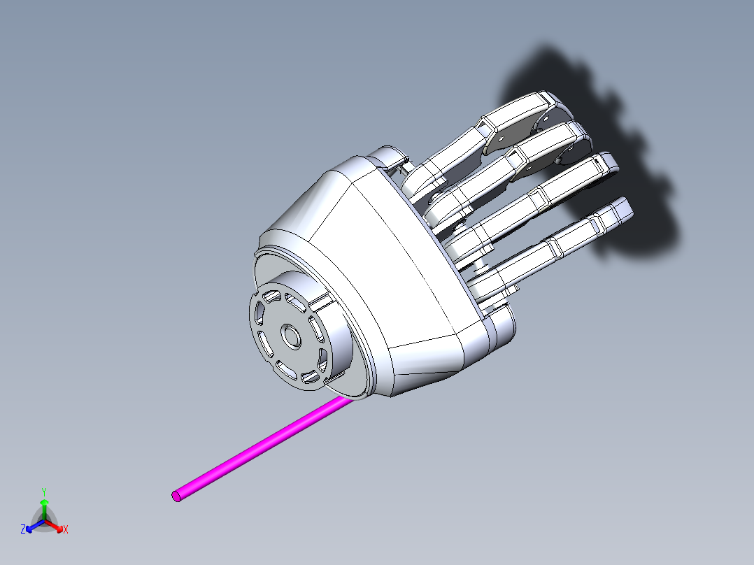 Prosthetic仿生假手掌简易结构