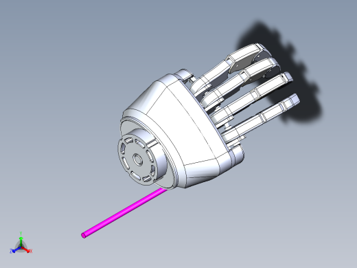 Prosthetic仿生假手掌简易结构