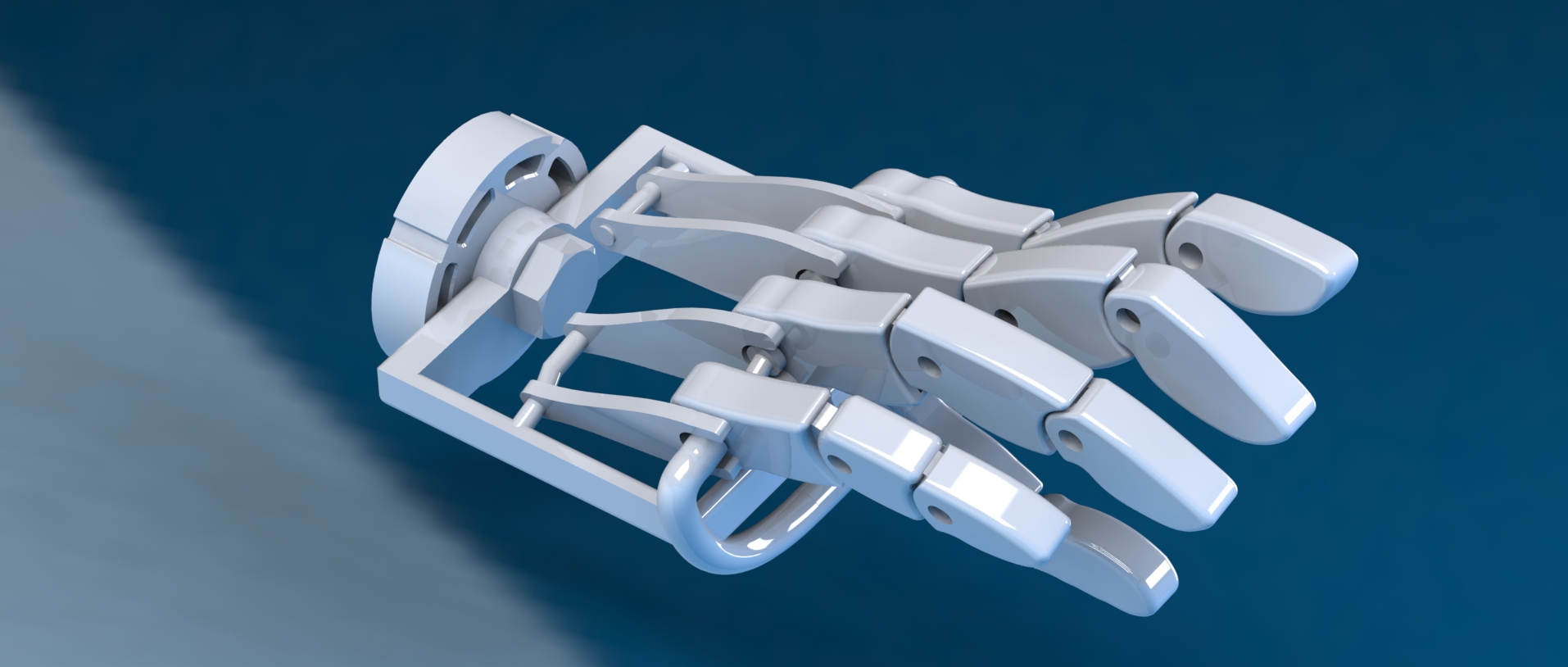 Prosthetic仿生假手掌简易结构