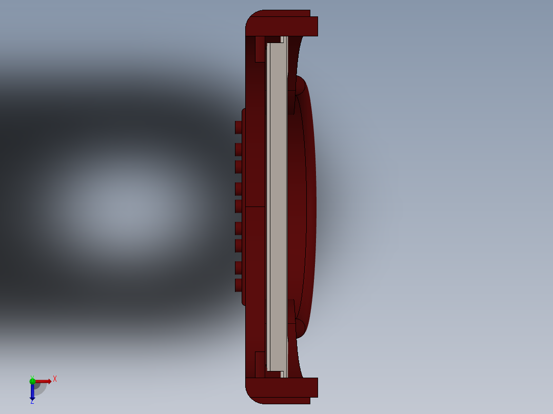 土豆胡萝卜手动削皮器-SW俯视图
