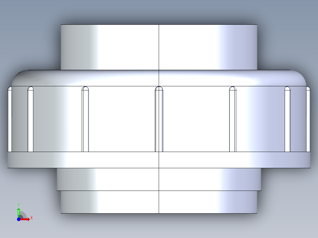 CPVC管件30-Sch80_Union T375_FPTxFPT_9898-375-020_2in前视图