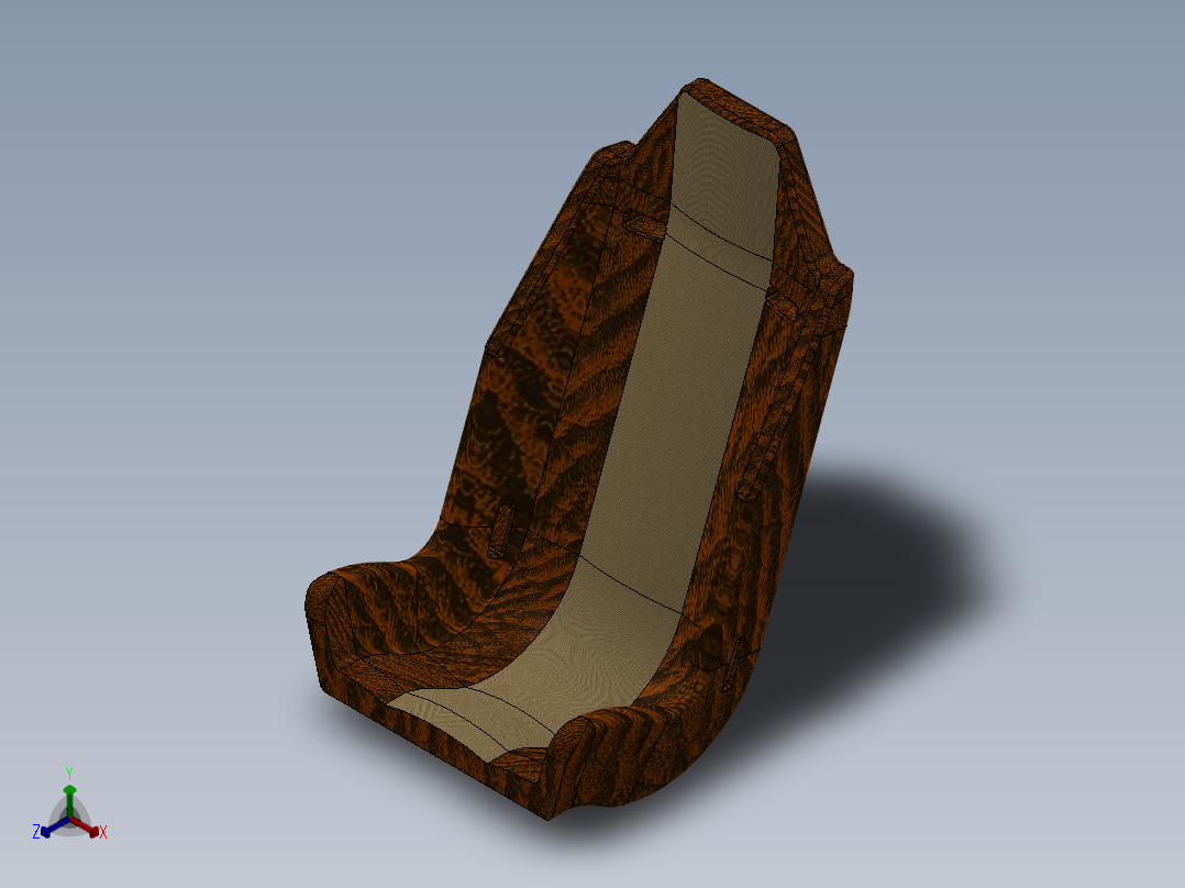 汽车座椅 (81)正等轴测图