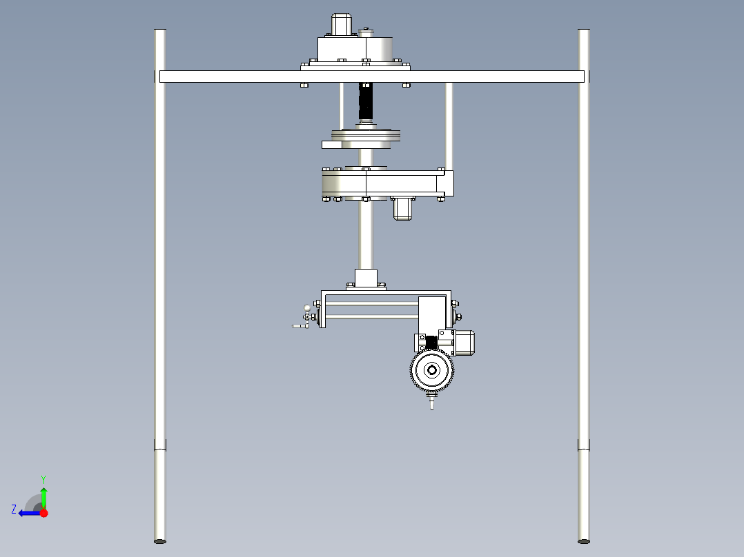 小型切割机船体甲板切割机1133214右视图