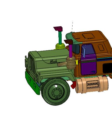 马克R系自卸卡车