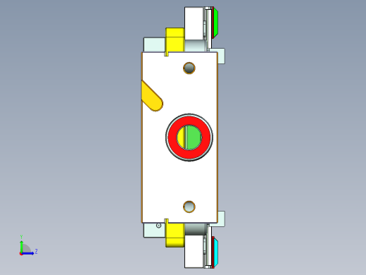G12-HING-CNC1笔记本CNC工装夹具三维模型-0430左视缩略图