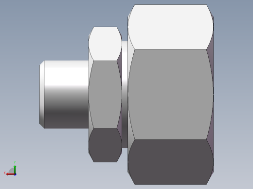 直通变径接头、2C-14-26后视缩略图
