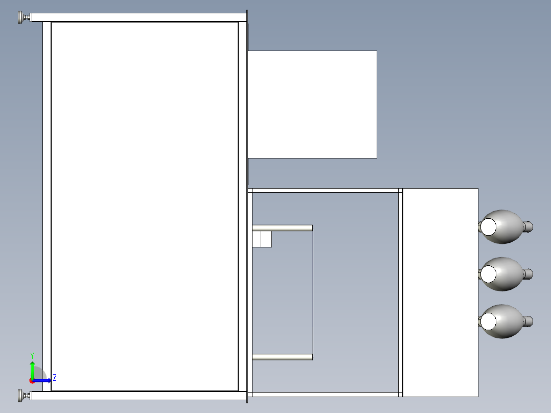 感过电流漏电安全体感台左视图