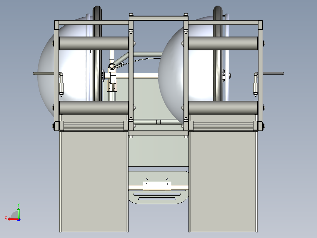 A3003349-轮椅训练器后视图