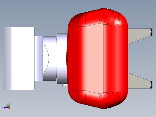 警灯带云台摄像机右视缩略图