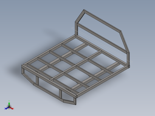 托盘架1正等轴测缩略图