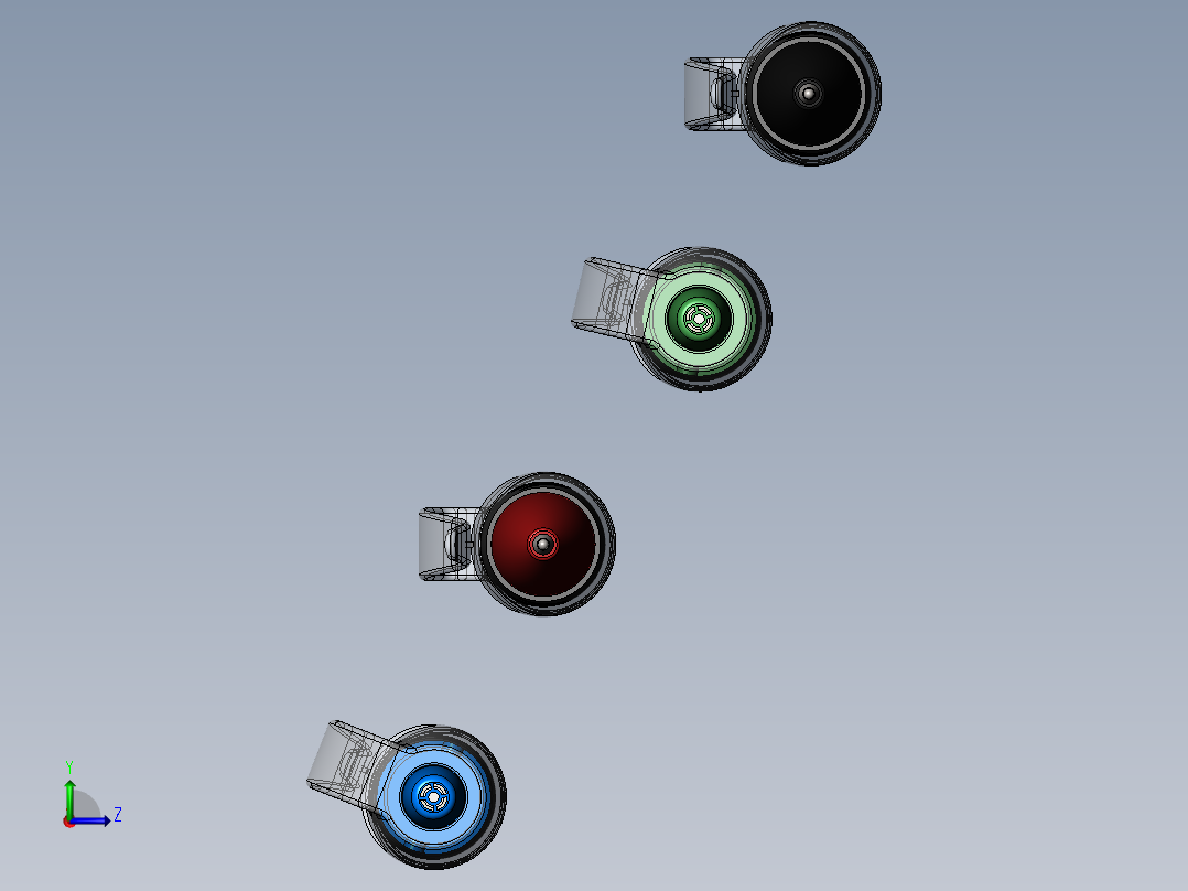 笔、中性笔、铅笔(2)左视图