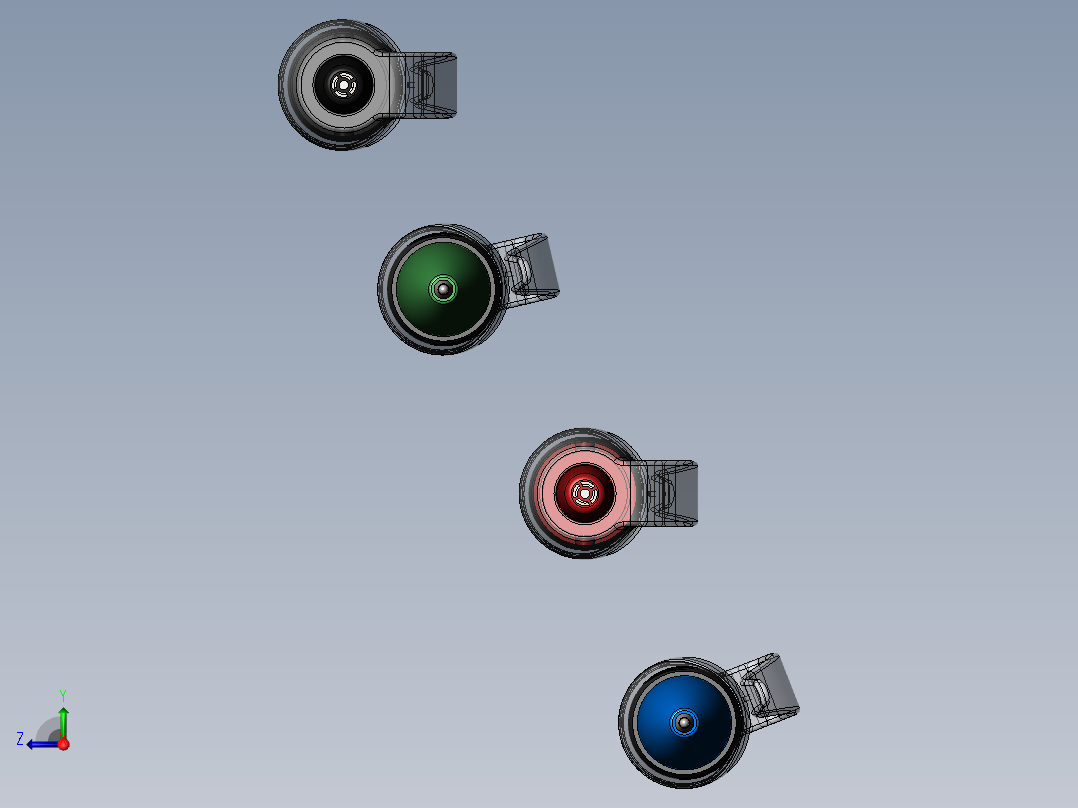 笔、中性笔、铅笔(2)右视图