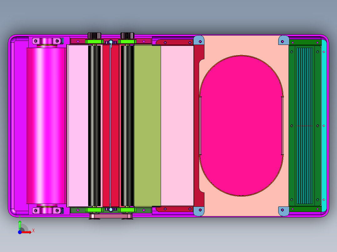 踩脚全自动鞋膜机前视图