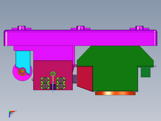踩脚全自动鞋膜机俯视缩略图