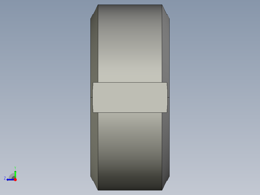 HLBM12轴承锁紧套右视图