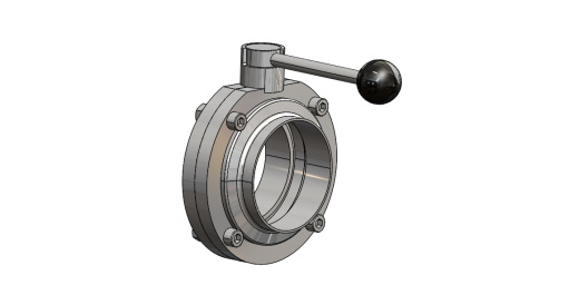 DIN100手动蝶阀缩略图