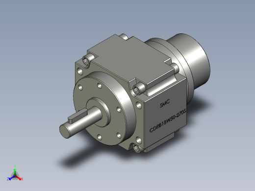 SMC气缸CDRB1BW50-270