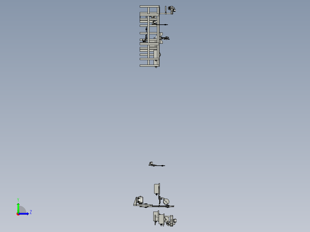 WoodShopWorkBench-dtk左视图