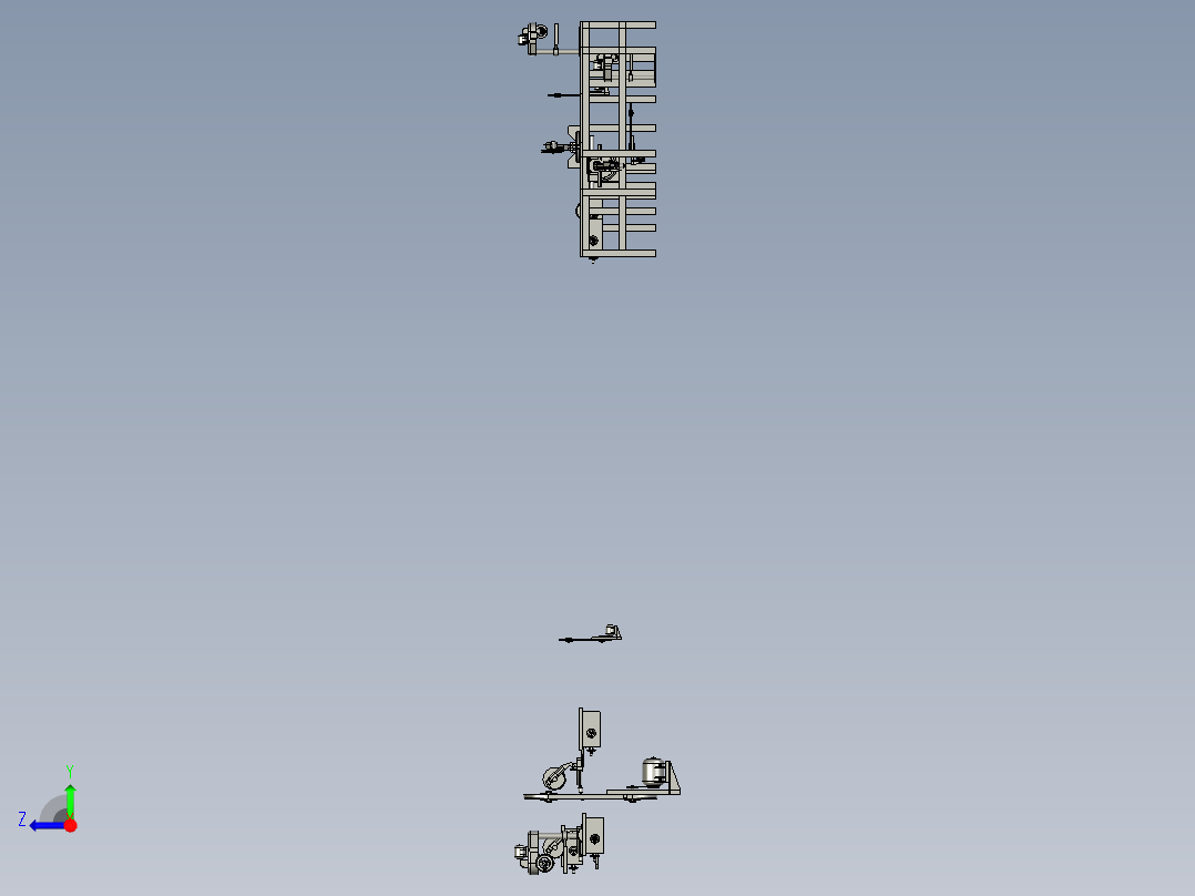 WoodShopWorkBench-dtk右视图