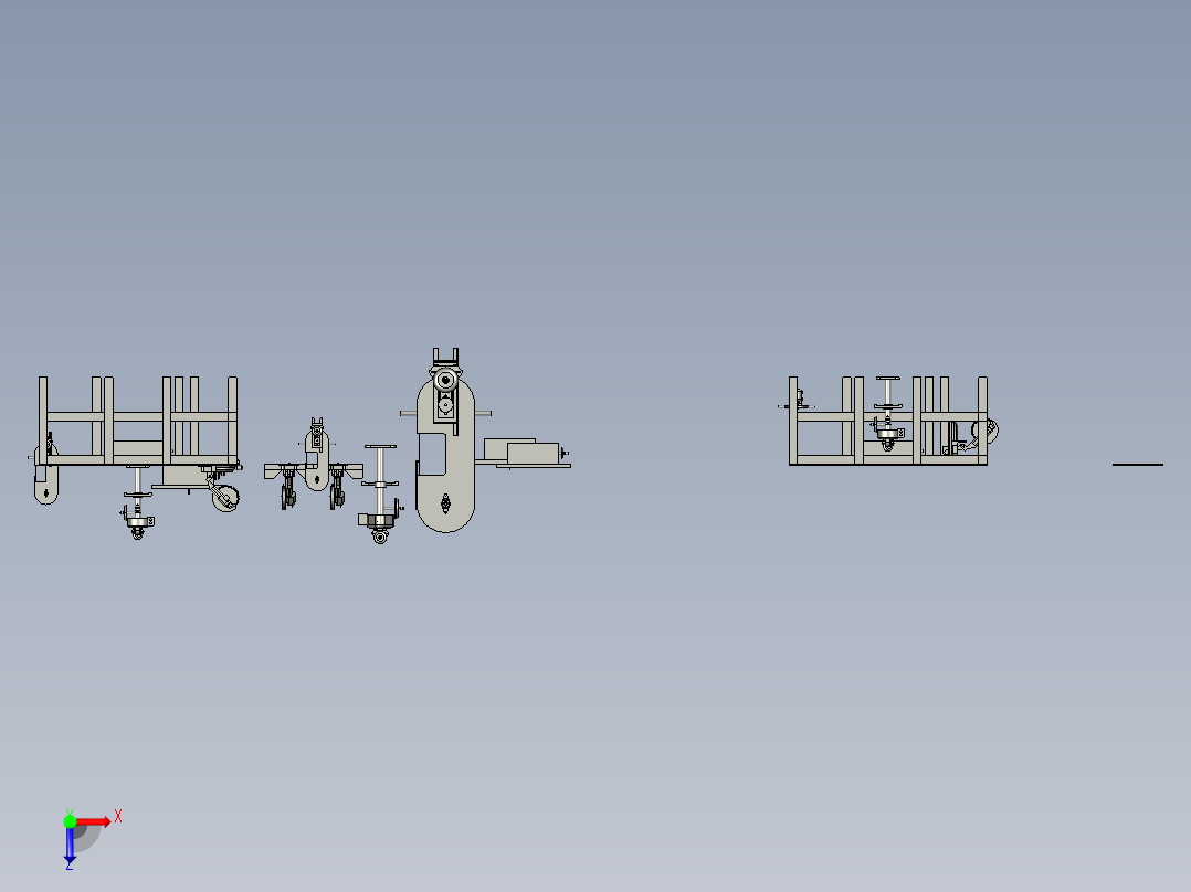WoodShopWorkBench-dtk俯视图