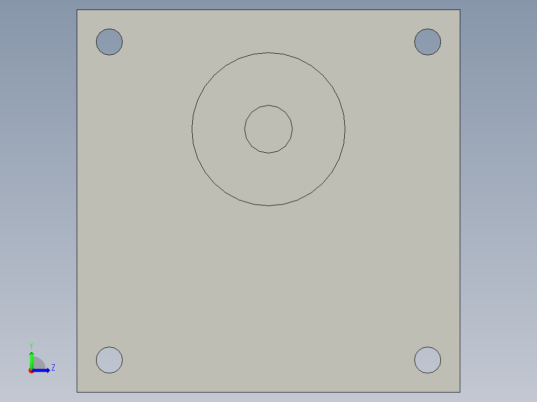 齿轮马达欧特-01左视图