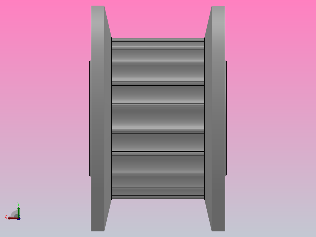 圆孔标准型圆弧形齿同步带轮2GT型_S2GTHC-20-6-dc5-A后视图