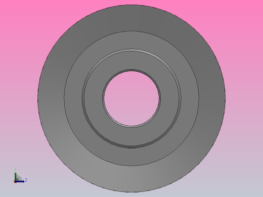 圆孔标准型圆弧形齿同步带轮2GT型_S2GTHC-20-6-dc5-A左视缩略图