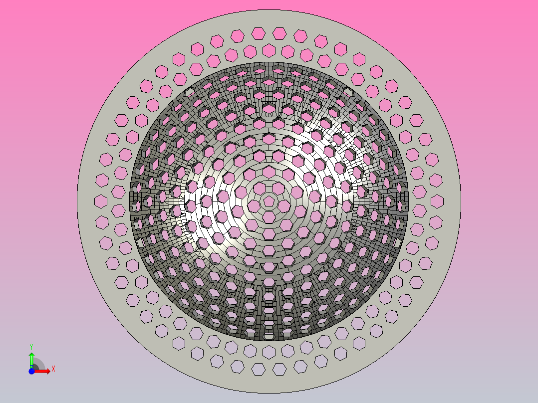 测地线厨房水槽排水过滤器前视图