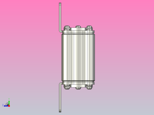 HDLRS3-100 熔断器熔断体三维模型 202012右视缩略图