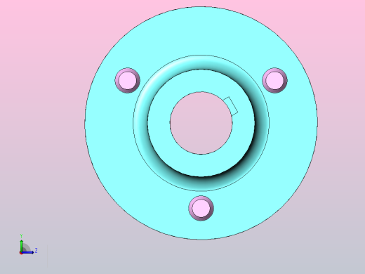 挠性联轴节左视缩略图