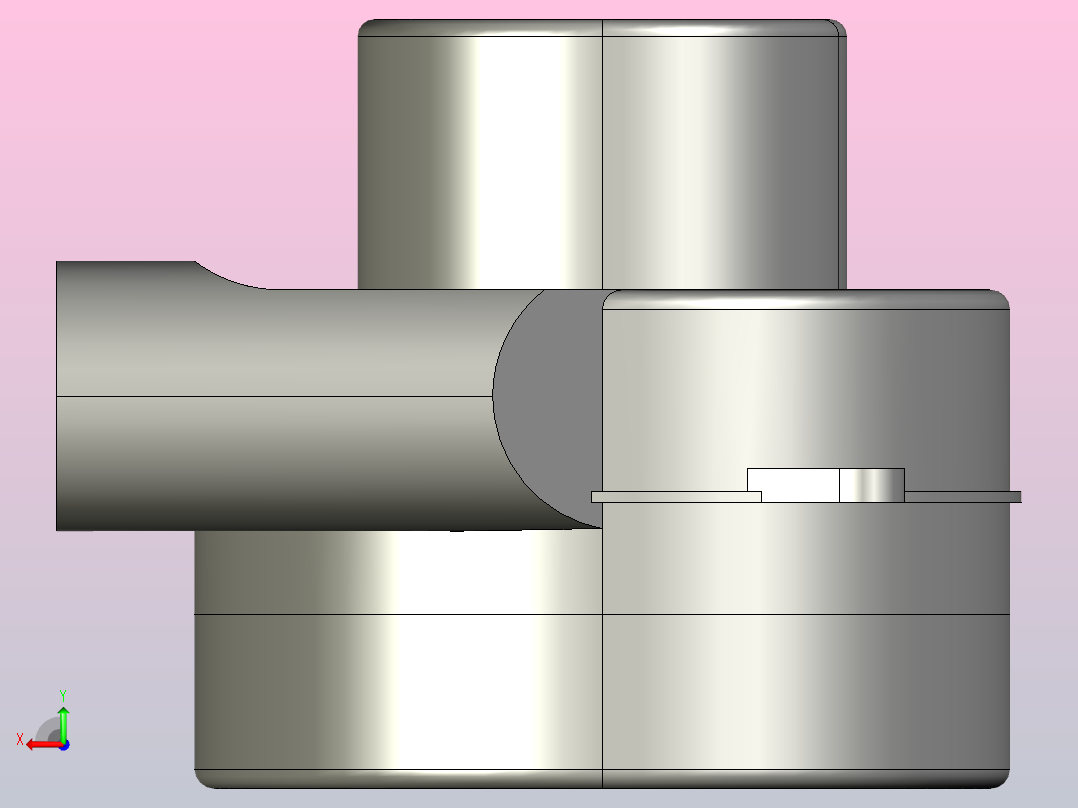 工业用中央吸尘器无刷电机[NXK0482-1600]后视图