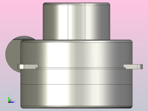 工业用中央吸尘器无刷电机[NXK0482-1600]左视缩略图
