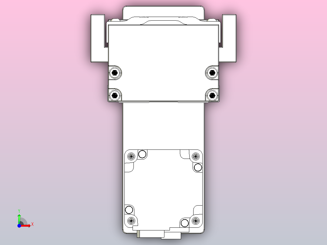 钢基模组TPA-KNR-8610C-540A1-MP-H0前视图
