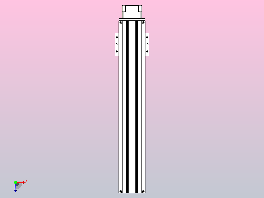 钢基模组TPA-KNR-8610C-540A1-MP-H0俯视图