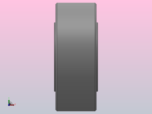 NUTR型平挡圈型双列满装圆柱滚子滚轮轴承_NUTR40X前视缩略图