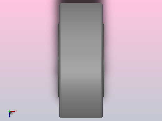 NUTR型平挡圈型双列满装圆柱滚子滚轮轴承_NUTR40X俯视缩略图