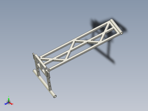 高度可调的车辆坡道正等轴测缩略图