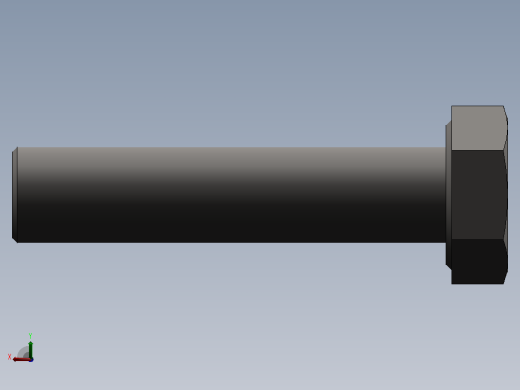 六角头螺栓M10×45(SUS304)左视缩略图