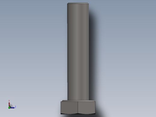 六角头螺栓M10×45(SUS304)俯视缩略图