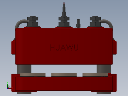 SBD260-G系列液压盘式制动器_SBD260-G-2000×30mm-WL右视缩略图
