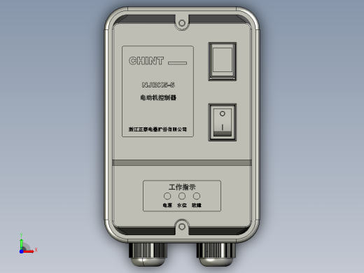 NJBK5-5电动机控制器三维模型202012前视缩略图
