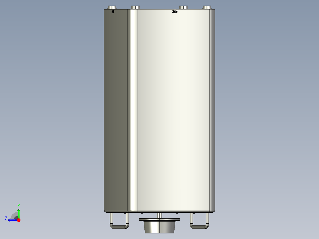 TSGC2-9接触调压器三维模型202011右视图