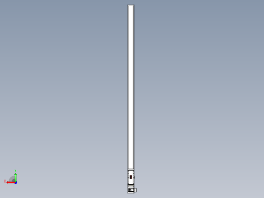 伺服电机集成皮带传动直线执行器TPA-OCB-140-256-L3450-RU-P75-N3后视缩略图
