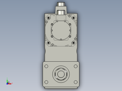 MTA80-350-P05-FF-P-P1500(2000)W-S3 MTA80电动缸 最大负载20KN 额定出力10KN 1500(2000)W电机间接安装前视缩略图