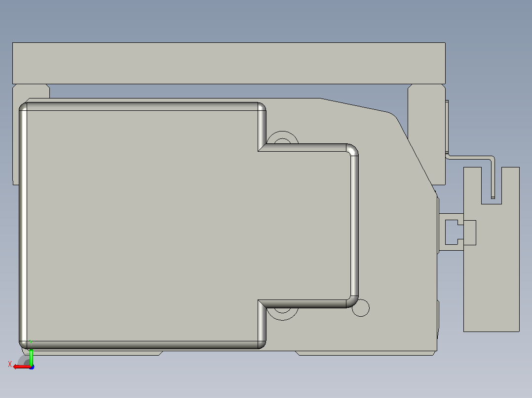 PCB-KTH10-150-BC-P20-C4装配体后视图