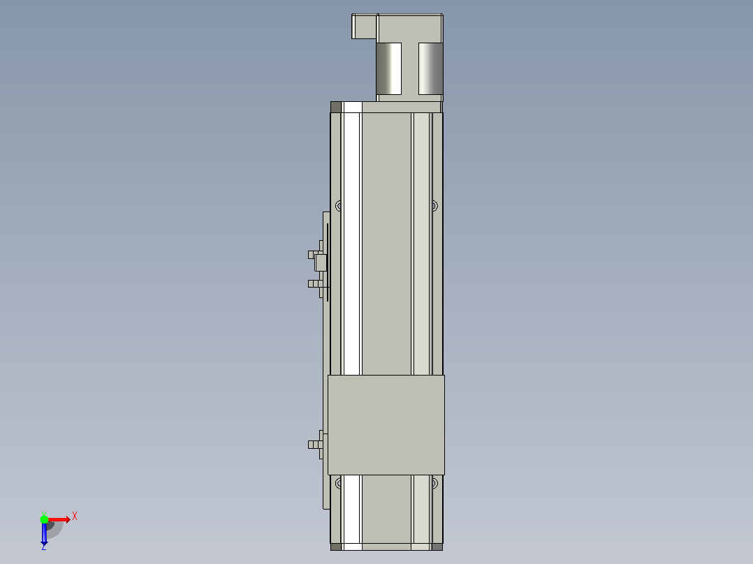 PCB-KTH10-150-BC-P20-C4装配体俯视图