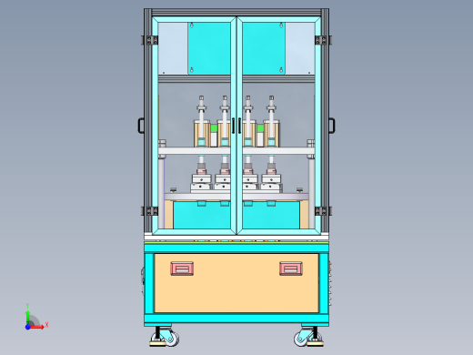 固定夹具前视缩略图