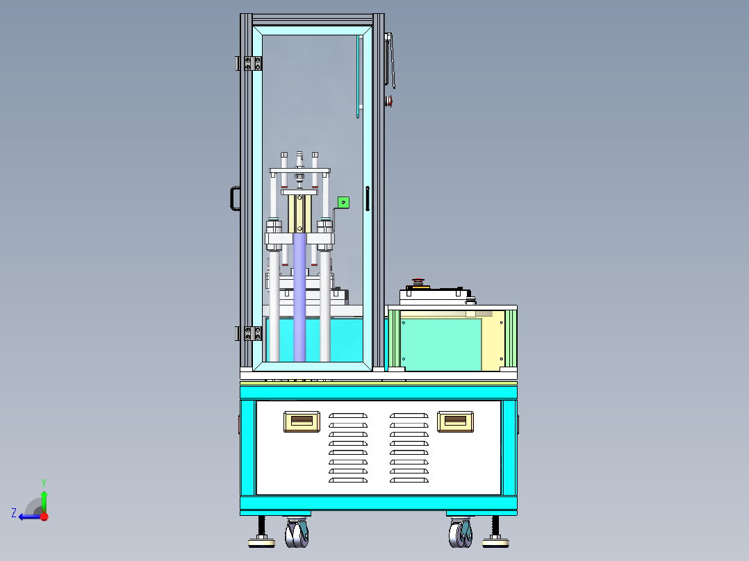 固定夹具右视图